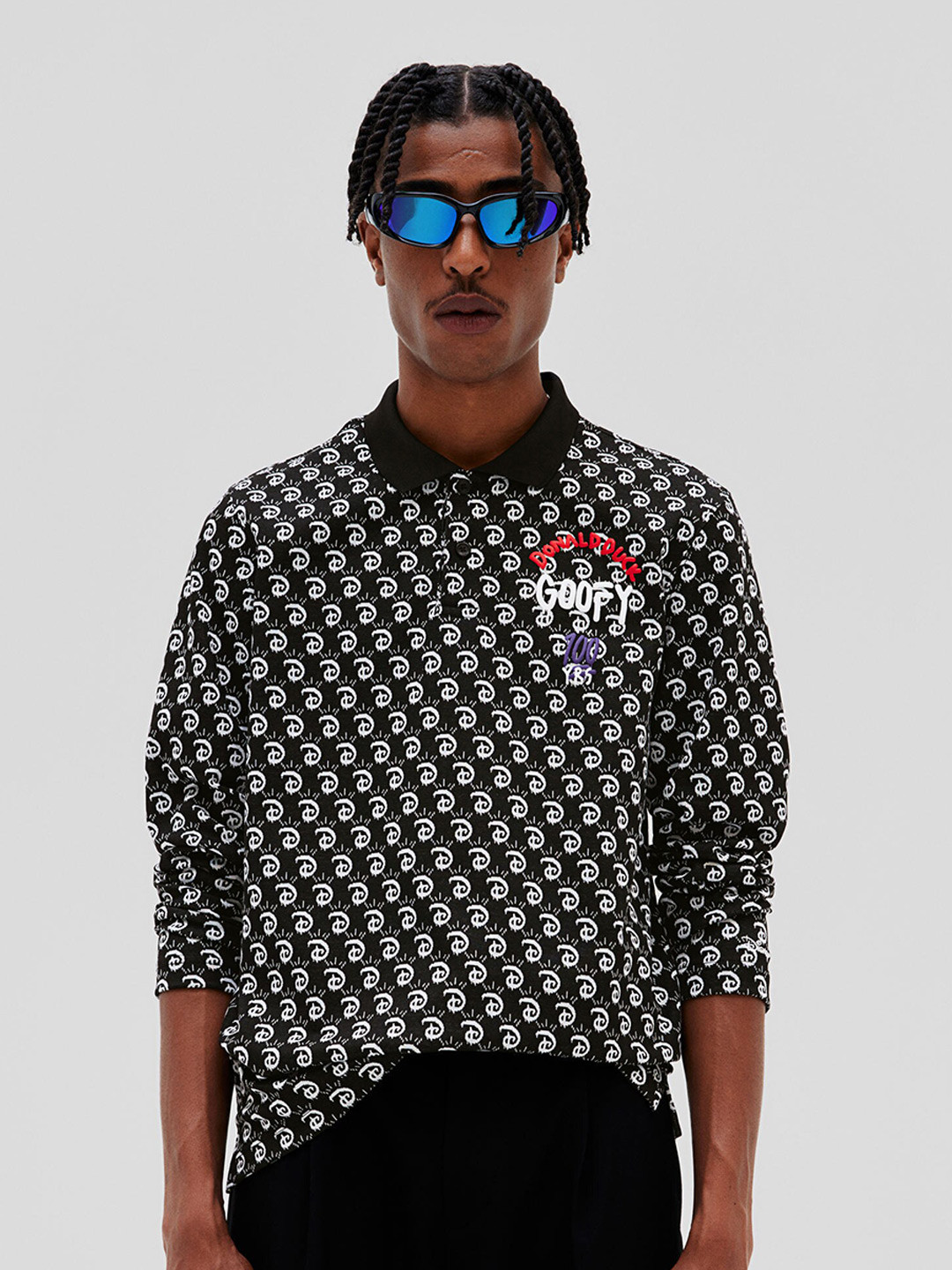 Buy H M Regular Fit Jacquard Knit Polo Shirt Sweaters for Men