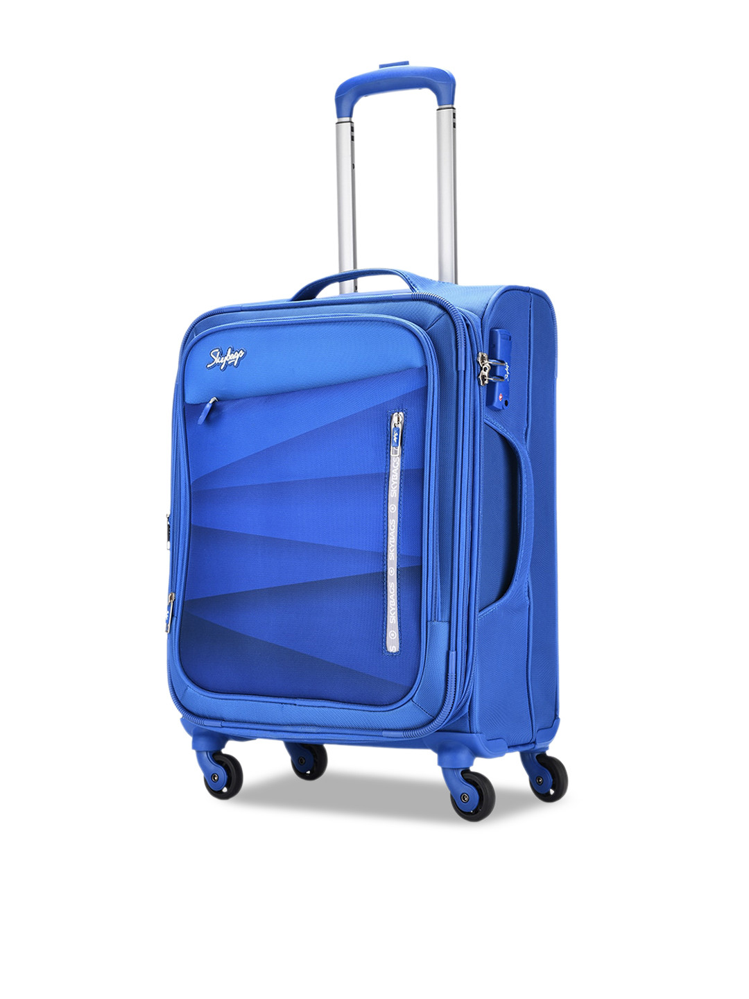 Buy Skybags Textured Soft Sided Medium Trolley Bag Trolley Bag for Unisex 24174168 Myntra