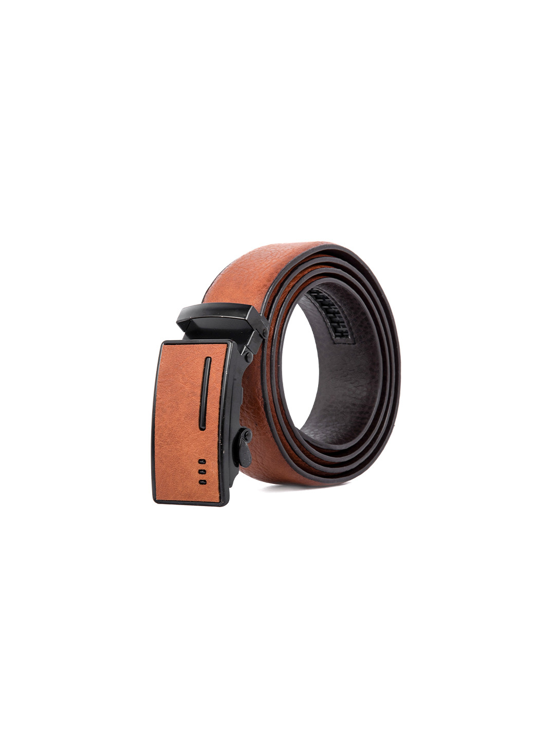 Buy Zacharias Men Faux Leather Belt With Autolock Buckle Belts for
