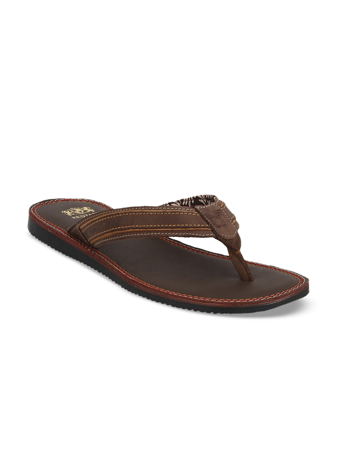 red tape men's leather sandals and floaters