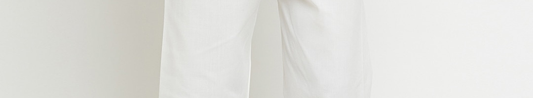 Buy SOJANYA Men Off White Solid Dupion Silk Pyjamas - Churidar for Men ...