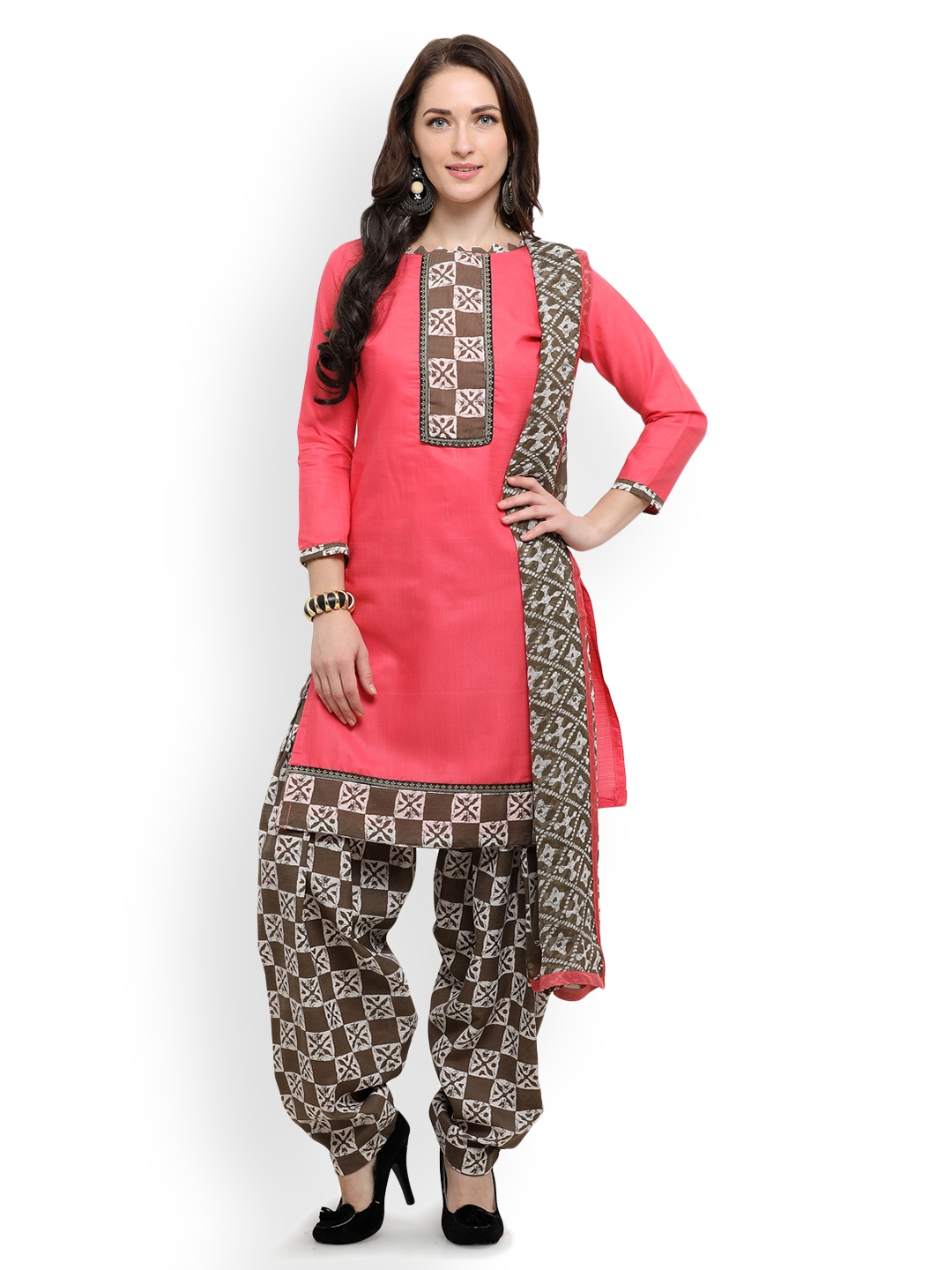 cotton gown on myntra