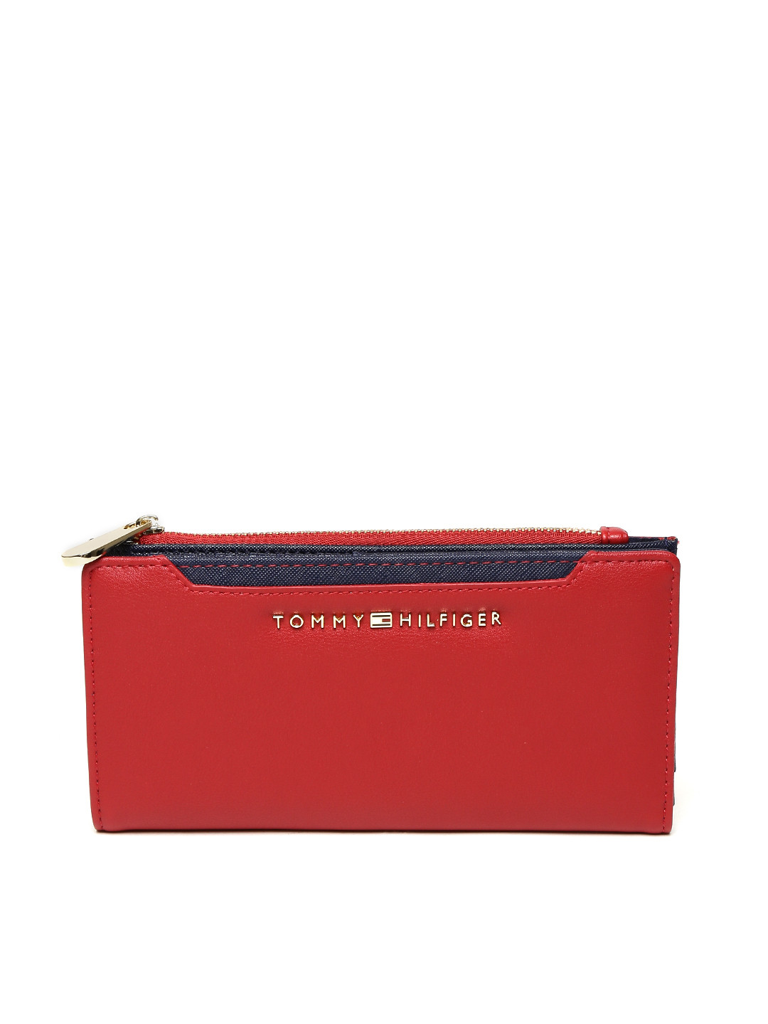 Buy Tommy Hilfiger Women Red Solid Two Fold Wallet Wallets for Women