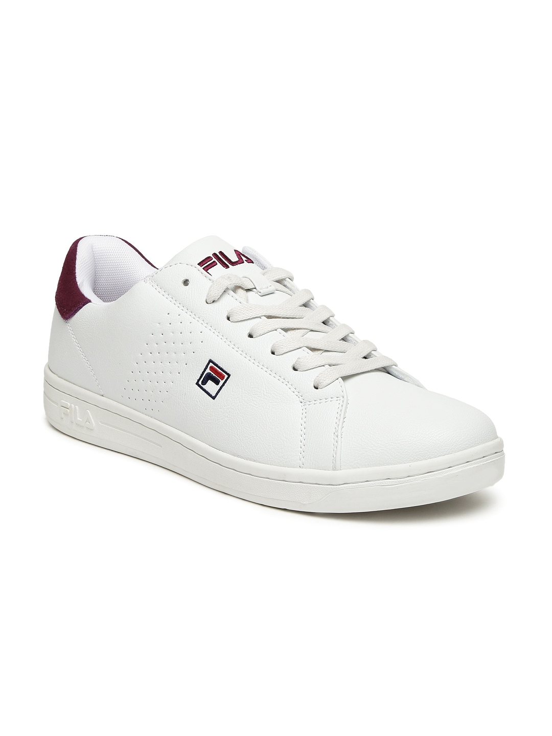 Buy FILA Men White Sneakers - Casual Shoes for Men 2424541 | Myntra