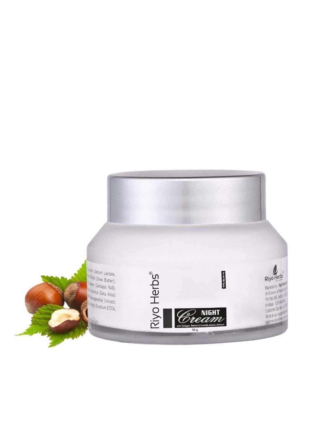 Buy Riyo Herbs Night Cream With Collagen, Retinol & Centella Asiatica Extract 50 G Night Cream