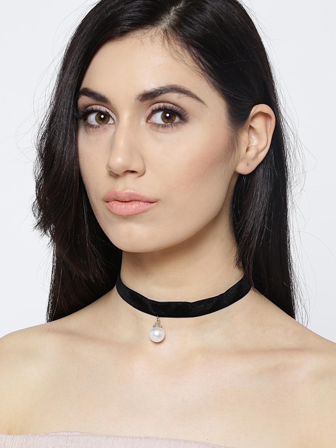 Buy Oomph Black Beaded Choker Necklace Necklace And Chains For Women 2426151 Myntra 5905