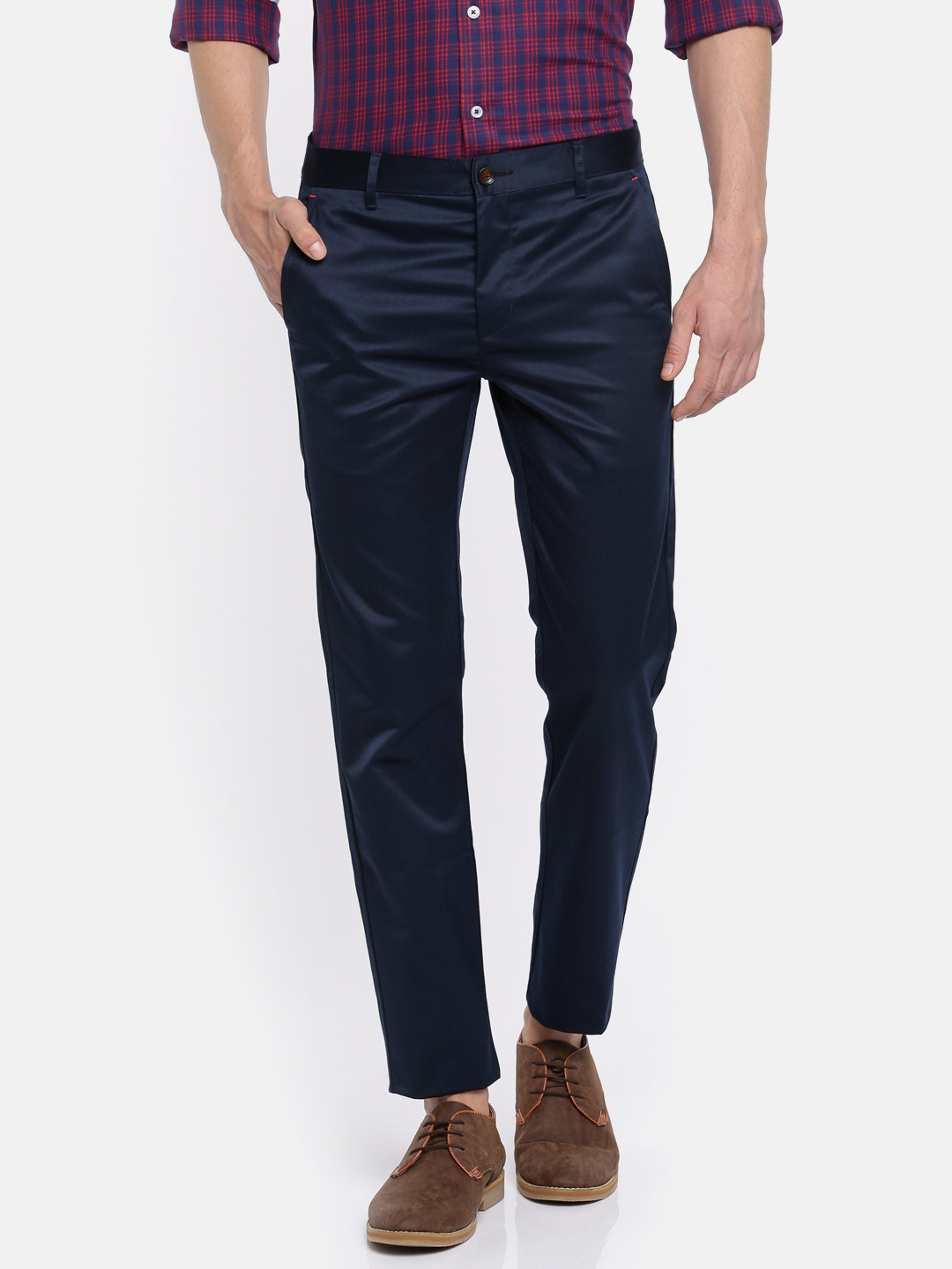 navy blue chinos