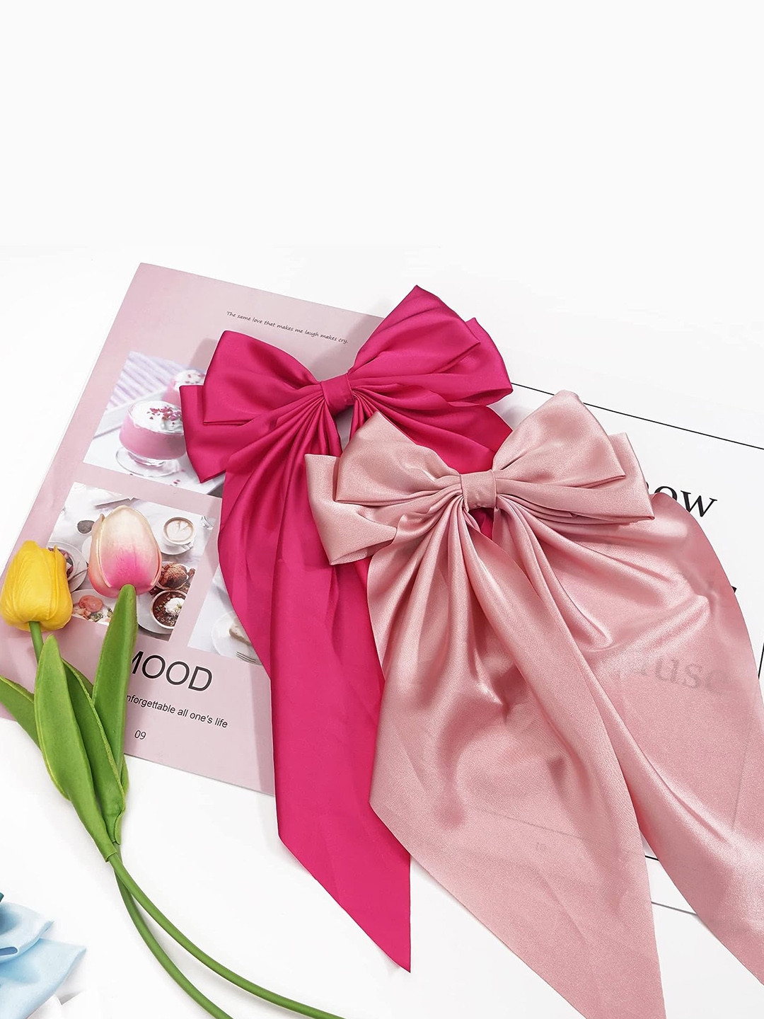 Buy CHANDERKASH Set Of 2 Assorted Alligator Hair Clips Hair Accessory