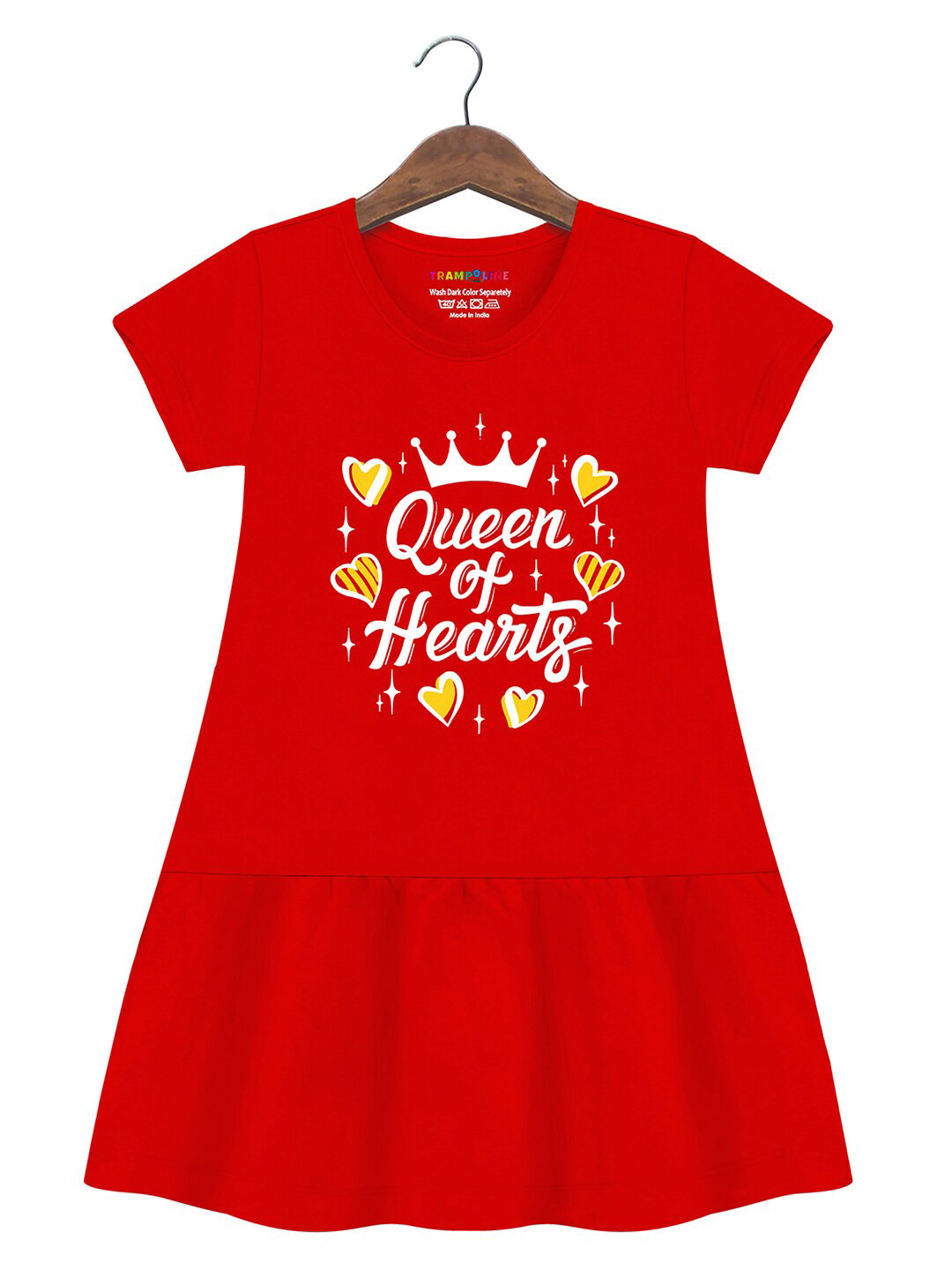 Nautinati Girls Graphic Printed A-Line Dress main image 0