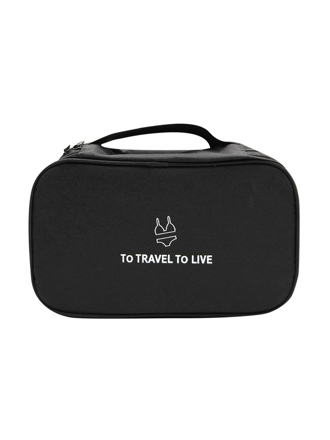 Buy HOUSE OF QUIRK Black Underwear Travel Organiser Organisers for