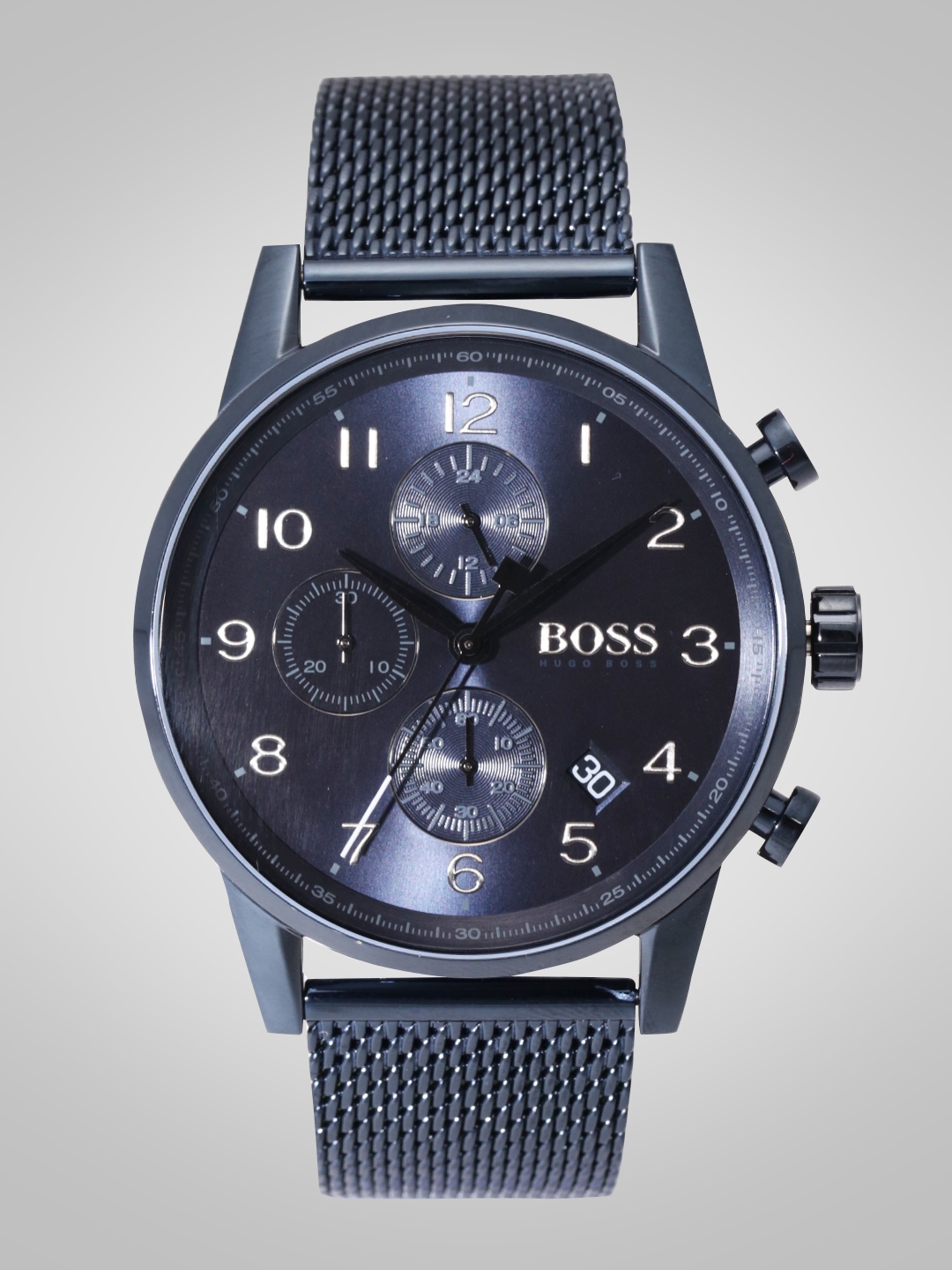 Buy Hugo Boss Men Navy Blue Multifunction Analogue Watch 1513538 - Watches for Men 2429462 | Myntra