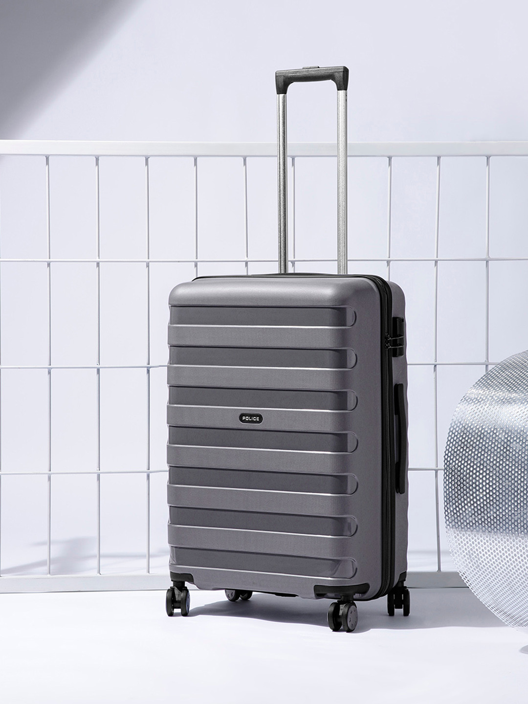 Buy Police Primax Medium Trolley Suitcase Trolley Bag for Unisex 24295094 Myntra