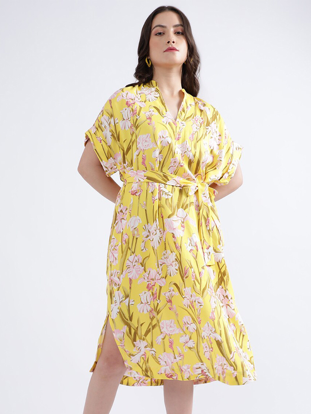 Gant Women Printed Collar Full Sleeves Dress