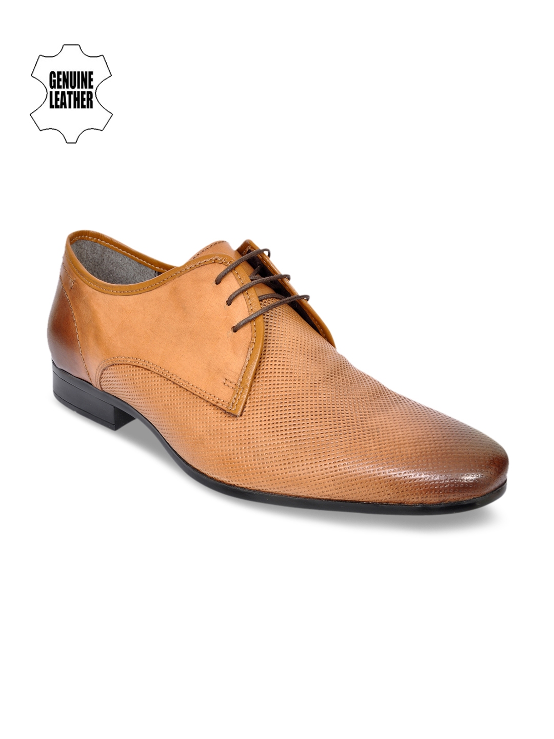 allen cooper tan formal shoes