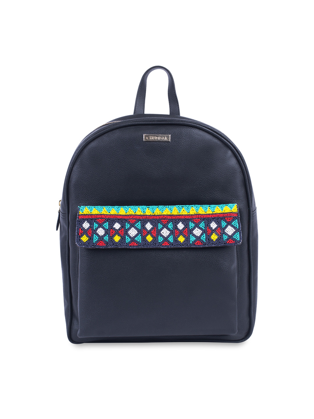 Buy Chumbak Women Black Solid Backpack Backpacks for Women 2431397