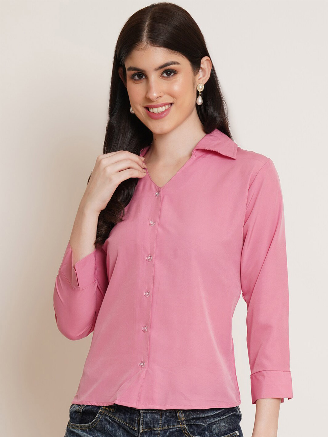 Buy Kushi Flyer Regular Fit Spread Collar Casual Shirt Shirts for