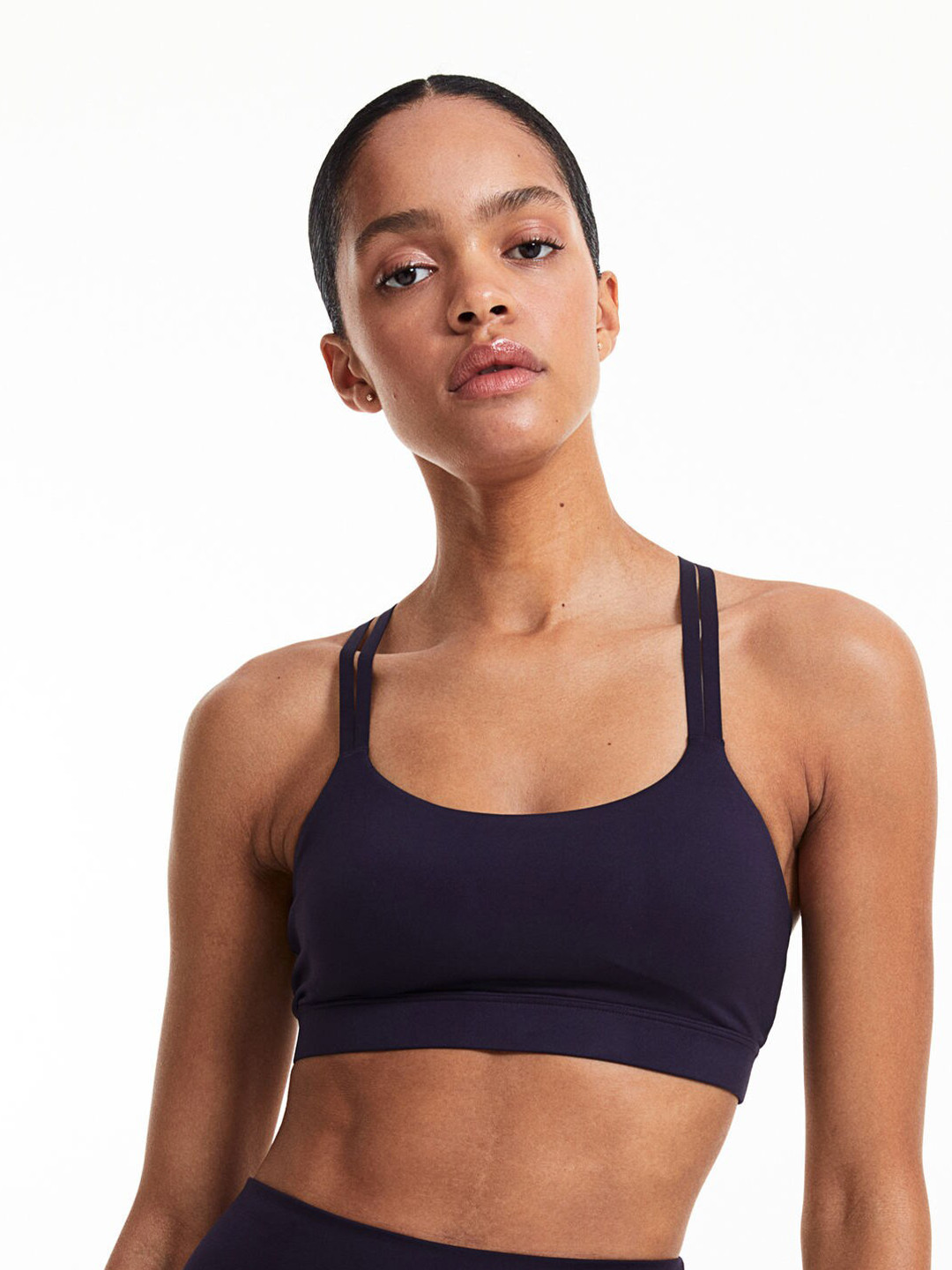 Buy H&M SoftMove Light Support Sports Bra Bra for Women 24320740 Myntra