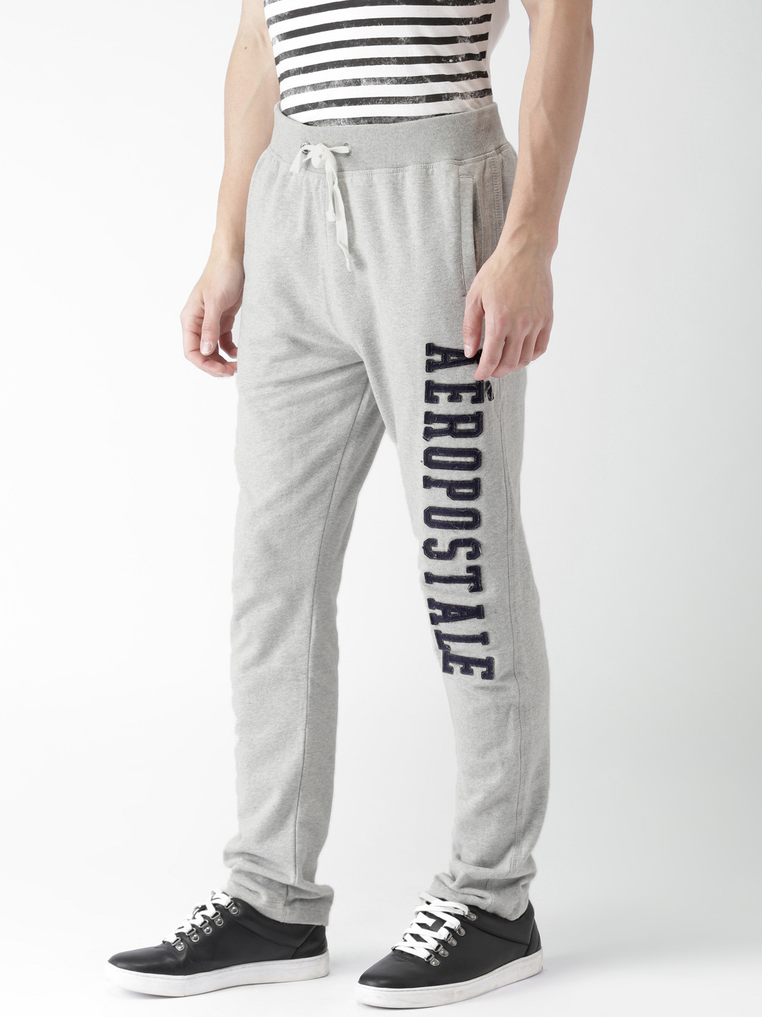 Buy Aeropostale Grey Slim Fit Track Pants Track Pants for Men 2432506