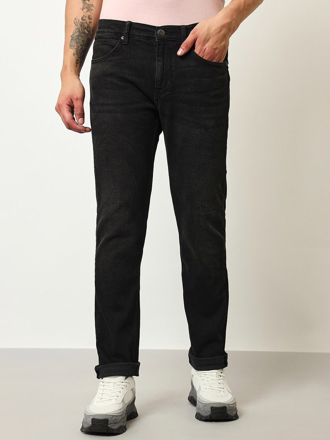 Buy Lee Men Clean Look Slim Fit Mid Rise Cotton Jeans - Jeans for Men ...