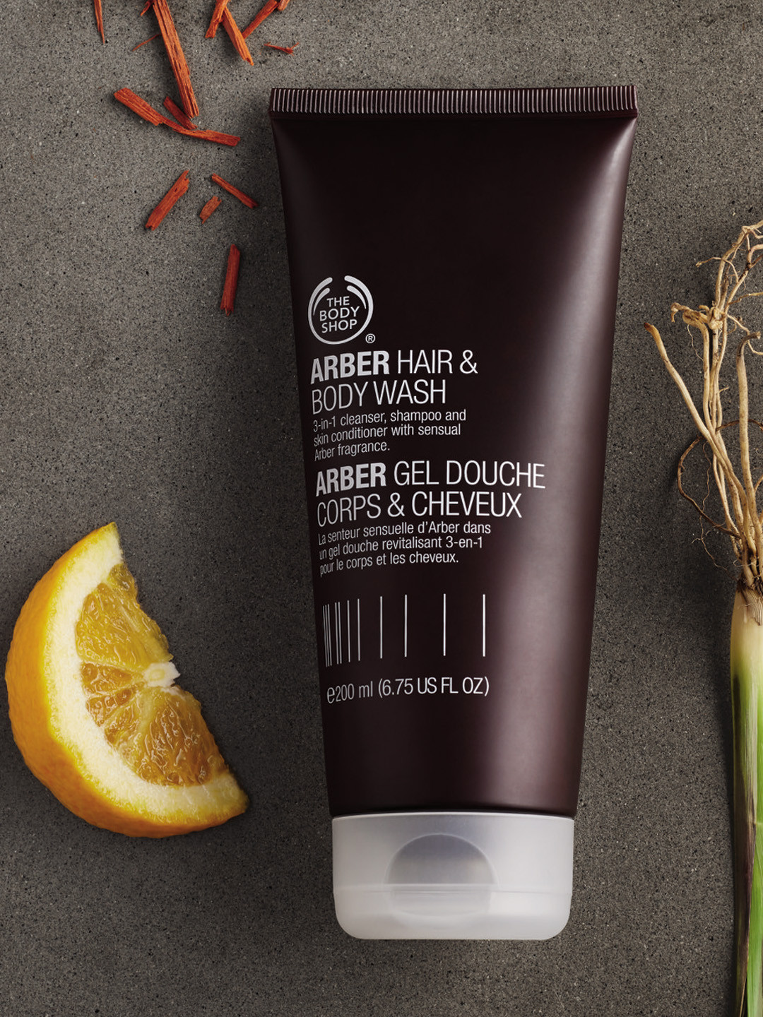 Buy The Body Shop Men Arber Hair & Body Wash Face Wash And Cleanser
