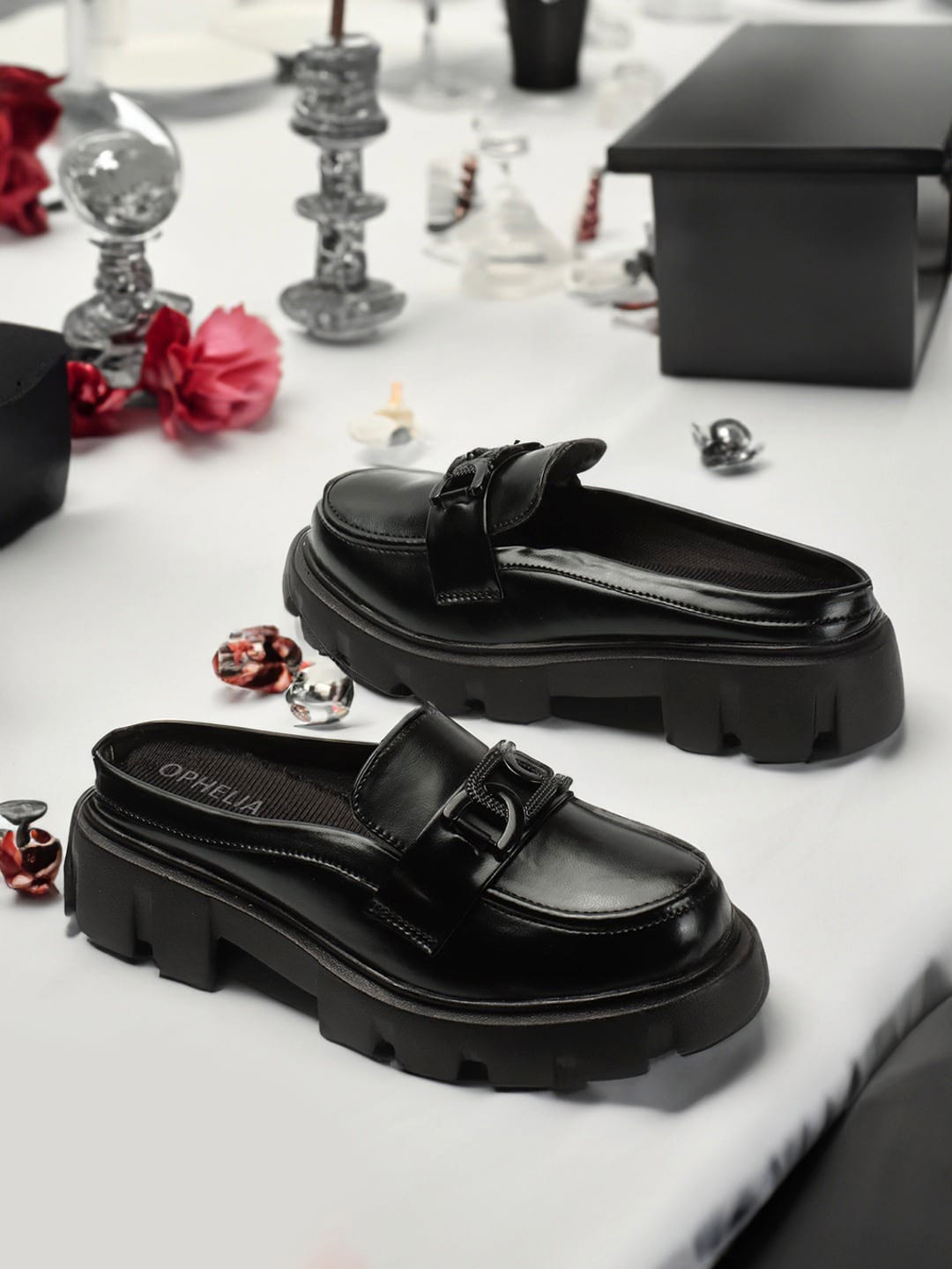 urila heeled loafers
