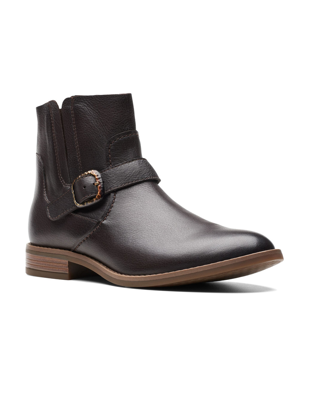 clarks ladies leather boots