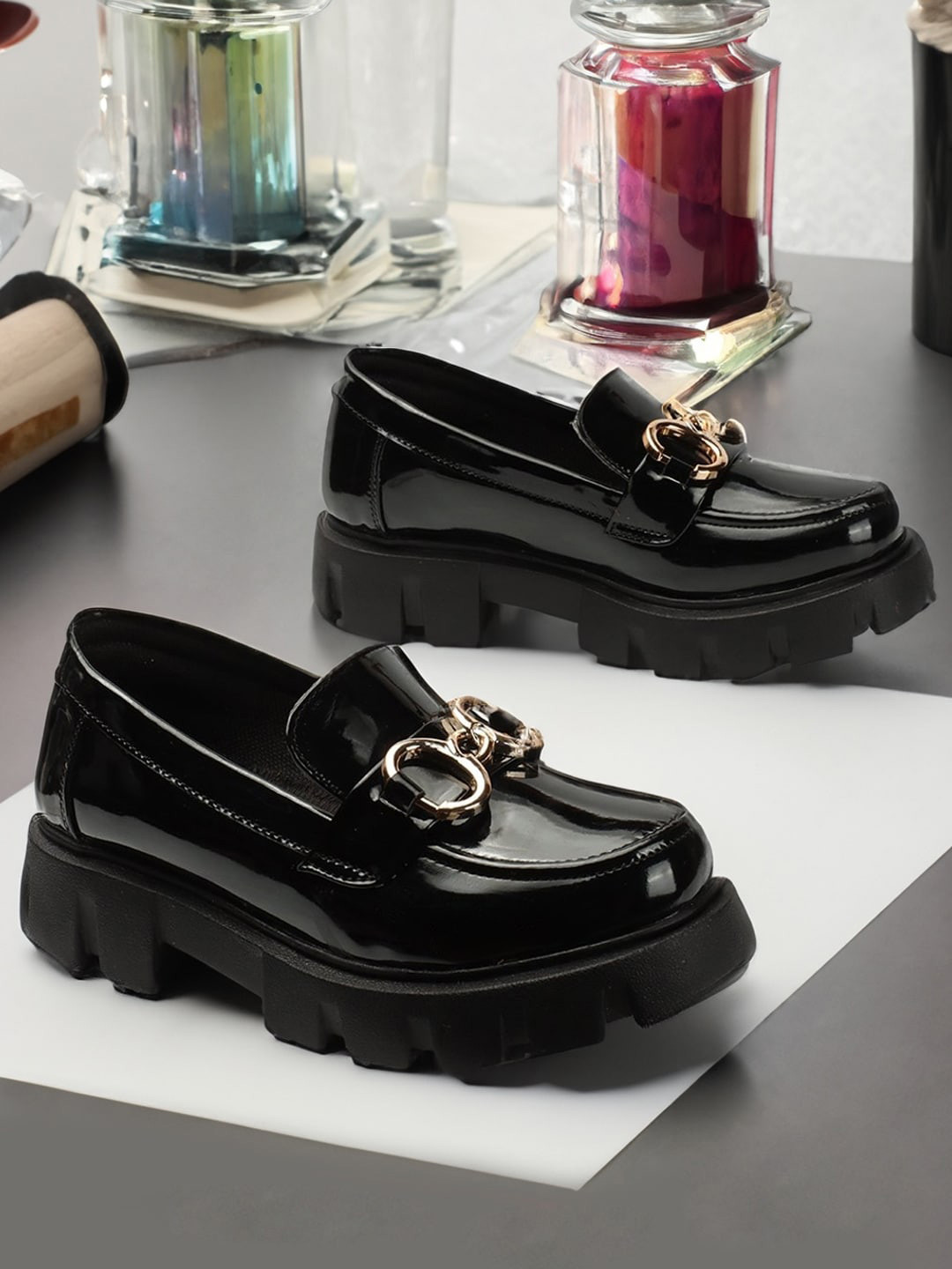 urila heeled loafers