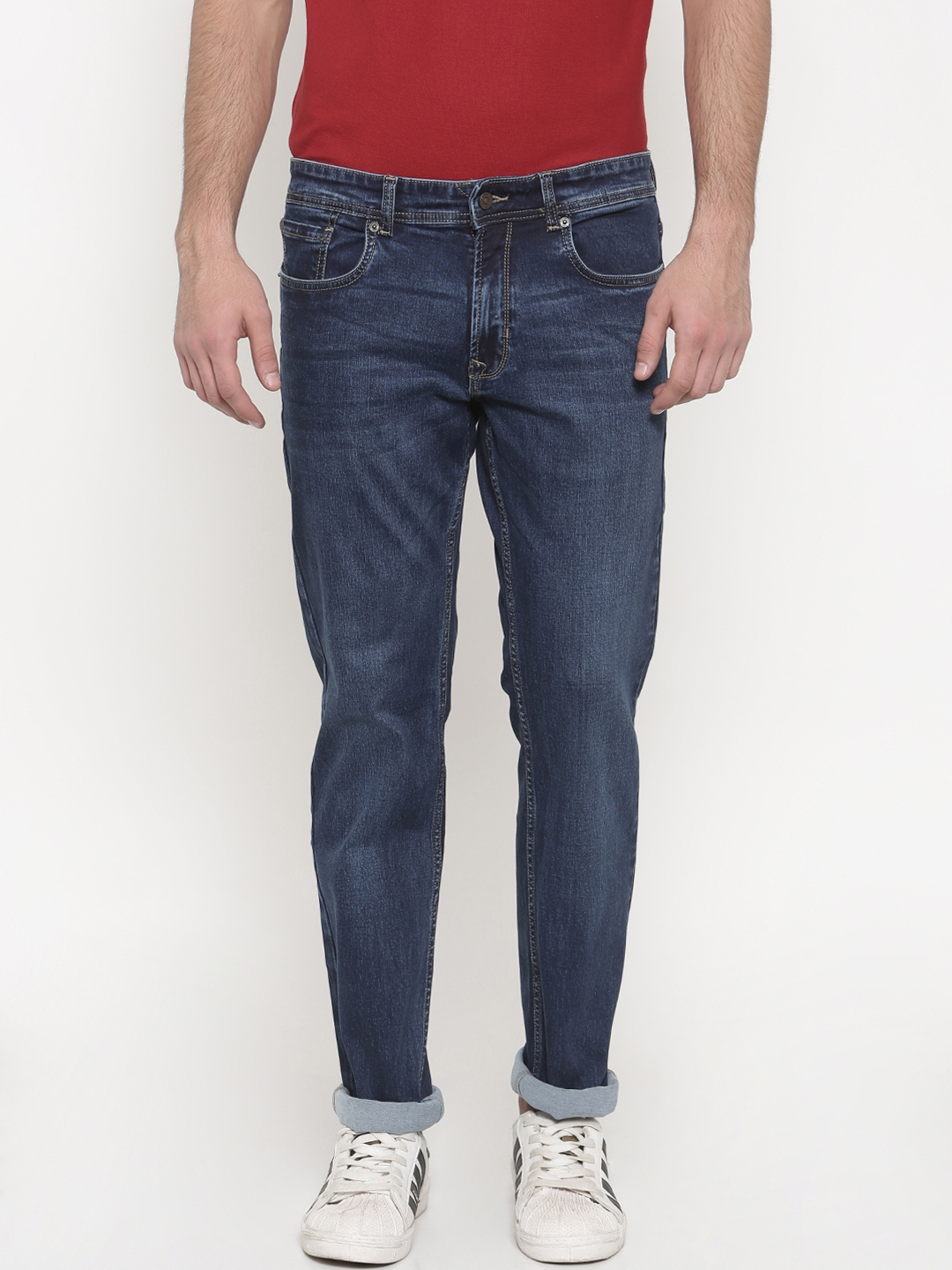 peter england black jeans
