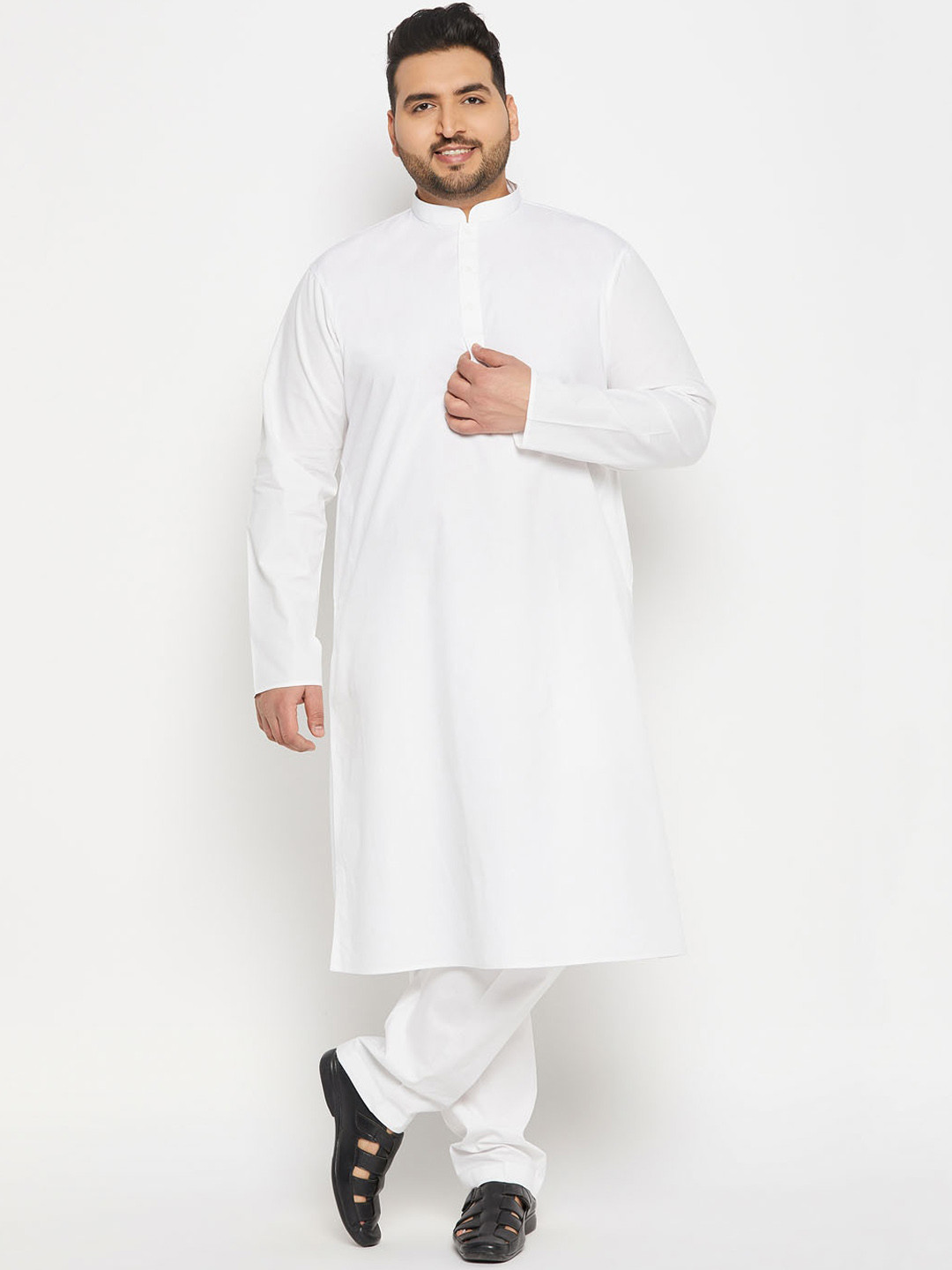 COLLAR KURTA SET