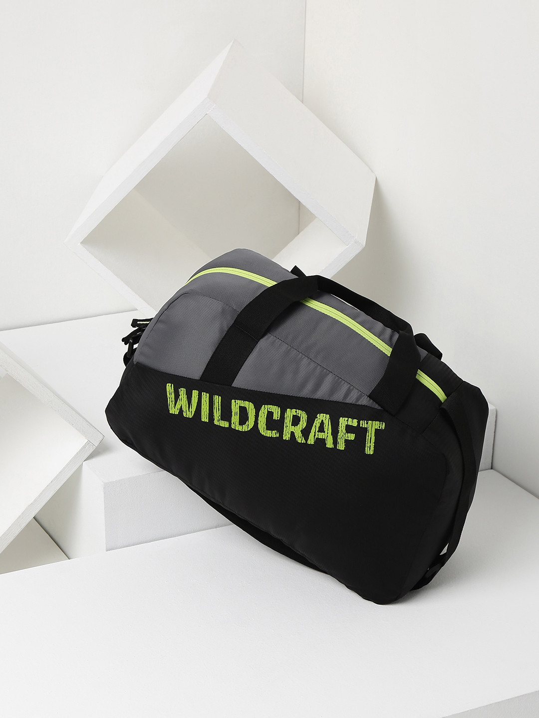 Buy Wildcraft Unisex Colourblocked Gym Duffel Bag Duffel Bag for