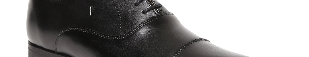 Buy Van Heusen Men Black Leather Formal Oxfords - Formal Shoes for Men ...
