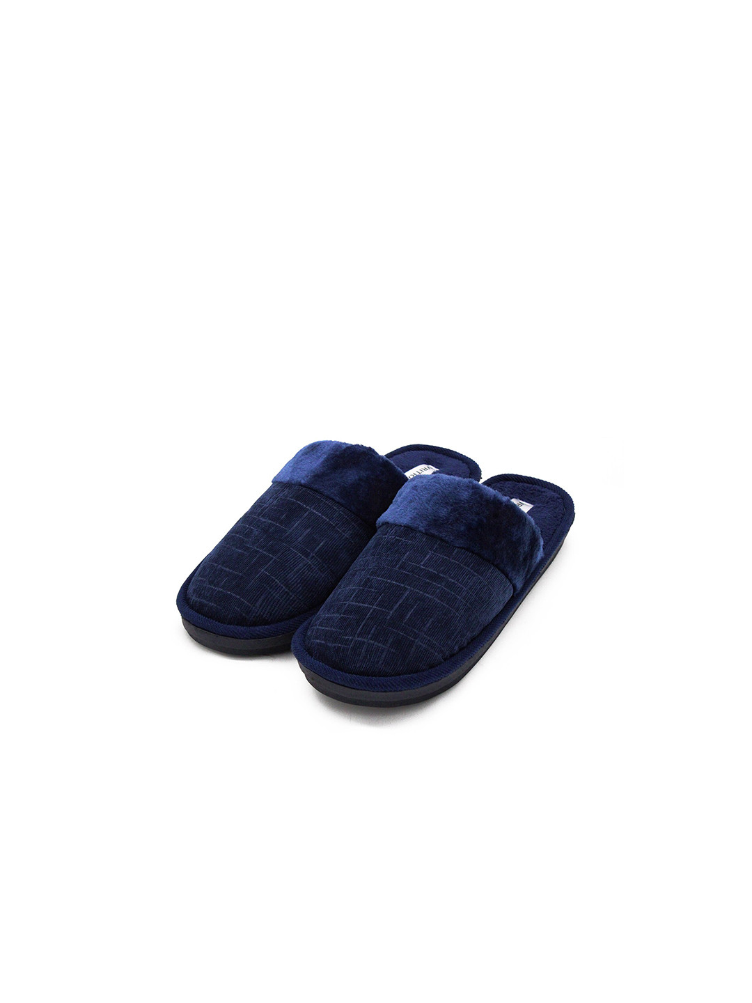 Buy JENNA Men Comfort Closed Toe Fur Room Slippers - Flip Flops for Men ...
