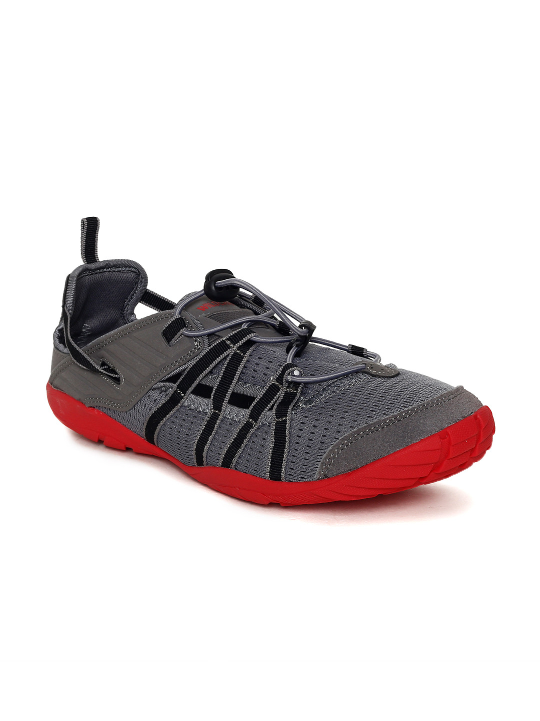 Buy Wildcraft Men Charcoal Grey Textured Terrafin Gait Sports Sandals - Sports Sandals for Men 