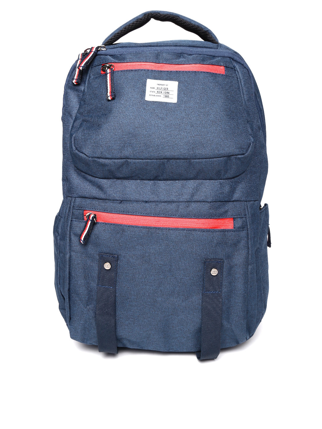 Buy Tommy Hilfiger Unisex Navy Blue Laptop Backpack Backpacks for