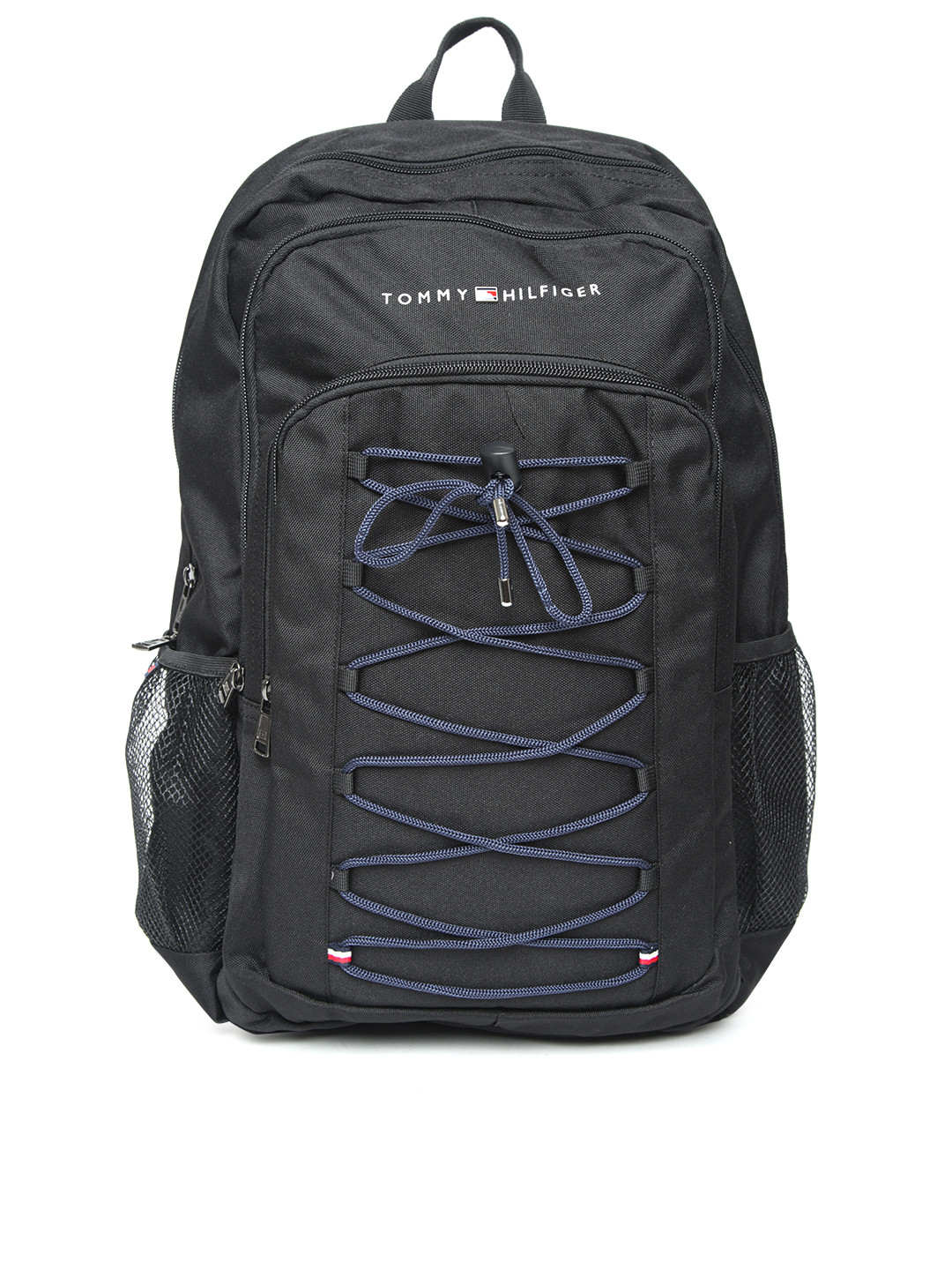 Buy Tommy Hilfiger Unisex Black Laptop Backpack Backpacks for Unisex