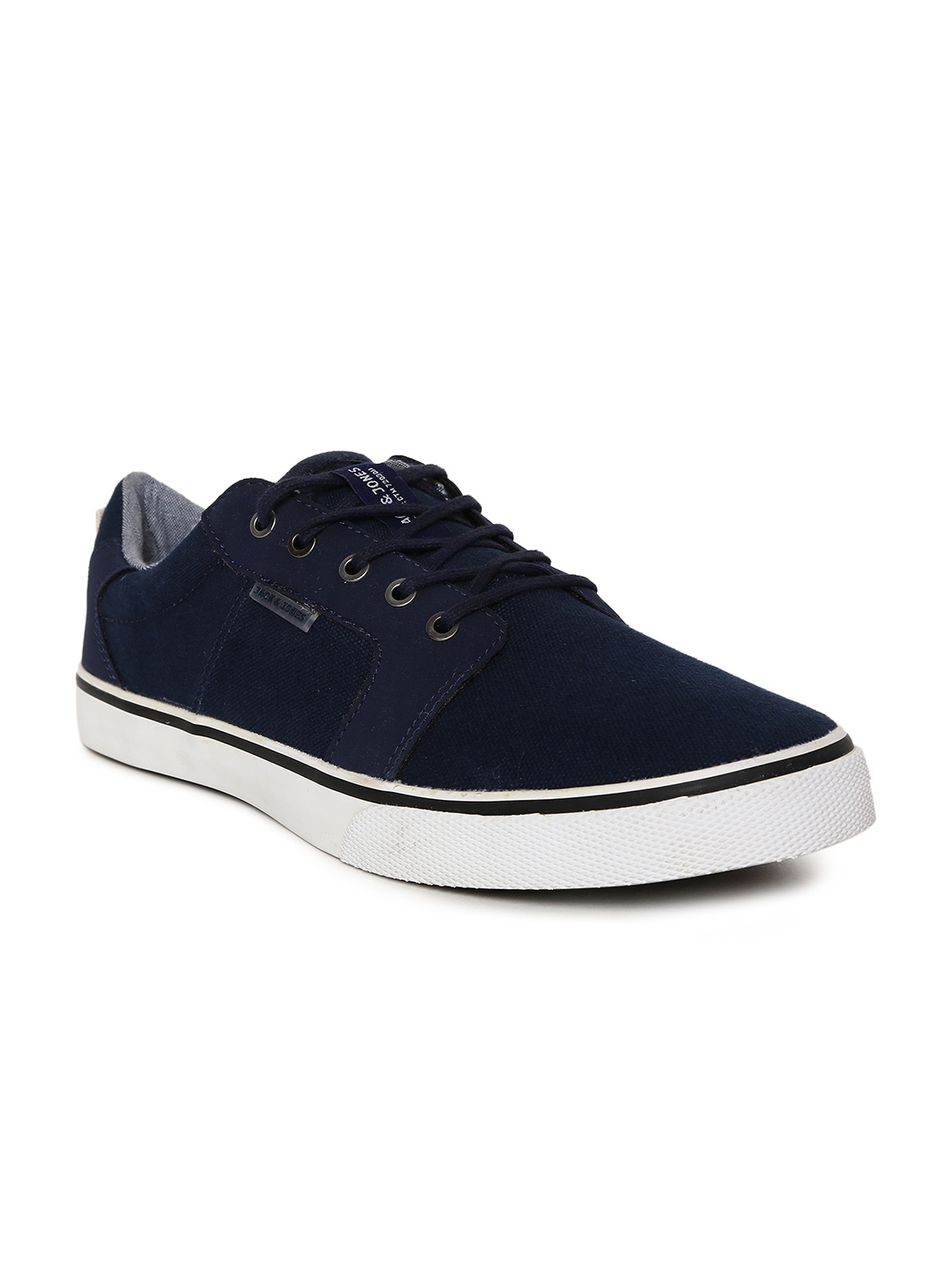 Buy Jack & Jones Men Navy Blue Sneakers - Casual Shoes for Men 2442543 ...