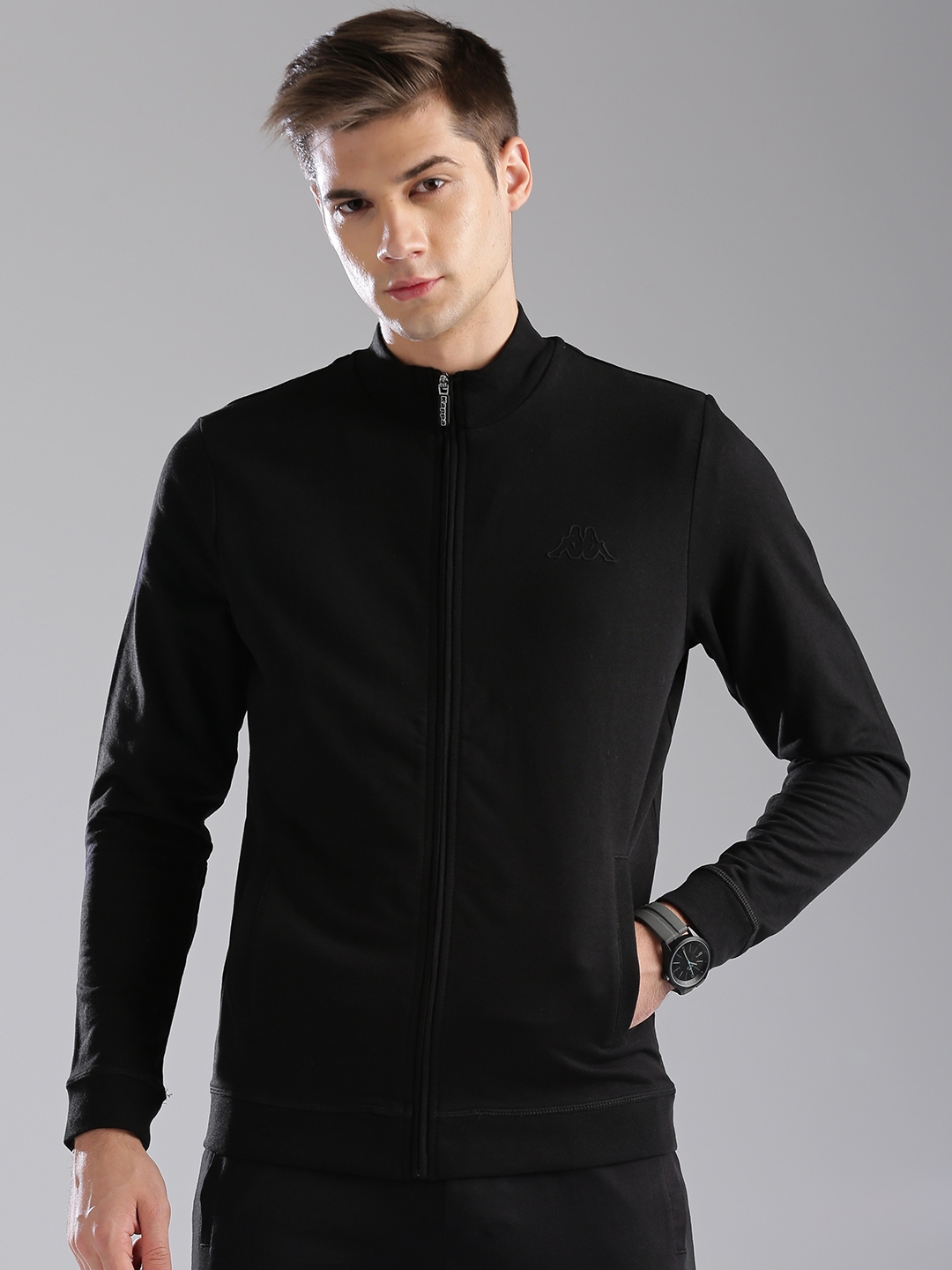kappa black sweats