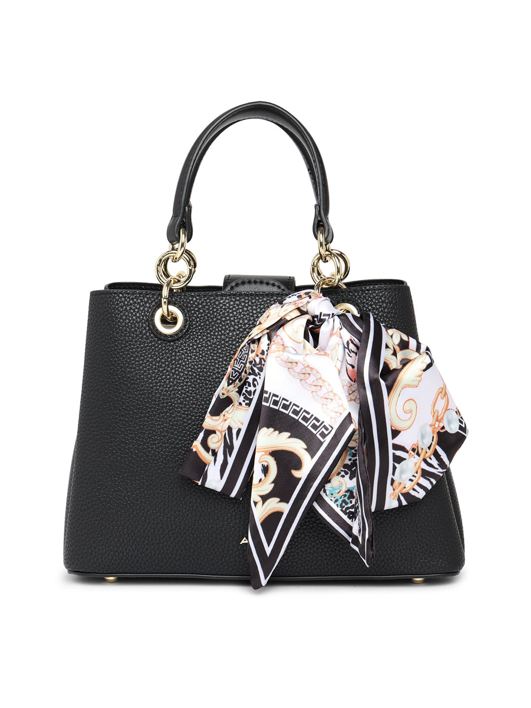 Buy ALDO Textured Structured Handheld Bag & Scarf Handbags for Women