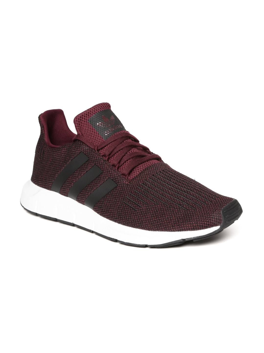 burgundy adidas men
