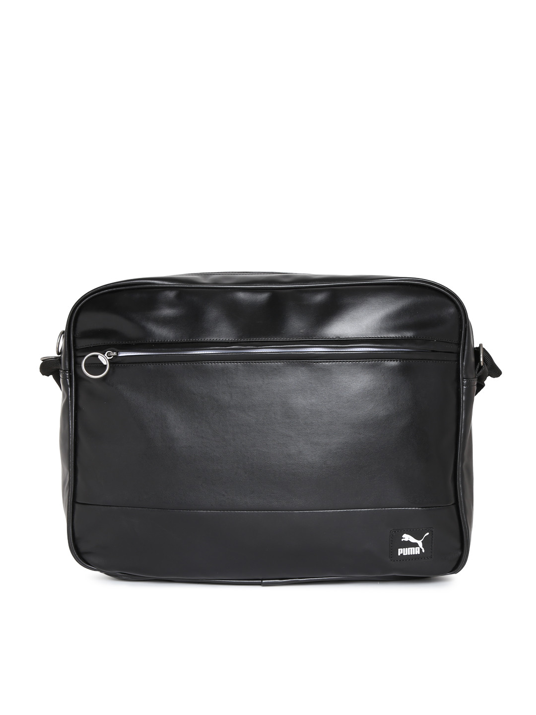 Buy Puma Unisex Black Solid Messenger Bag Messenger Bag for Unisex