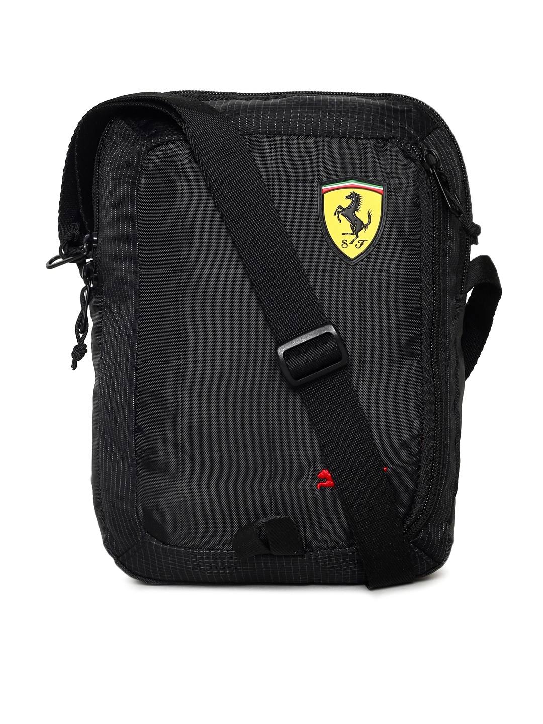Buy Puma Unisex Red Scuderia Ferrari Fanwear Portable Messenger Bag ...