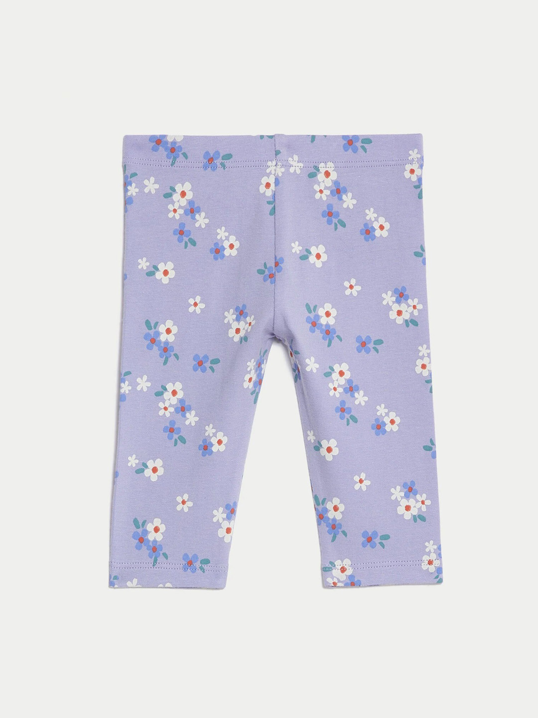 Buy Marks & Spencer Infants Girls Floral Printed Ankle Length Leggings