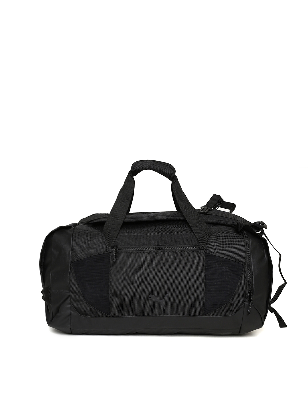 puma unisex black duffle bag