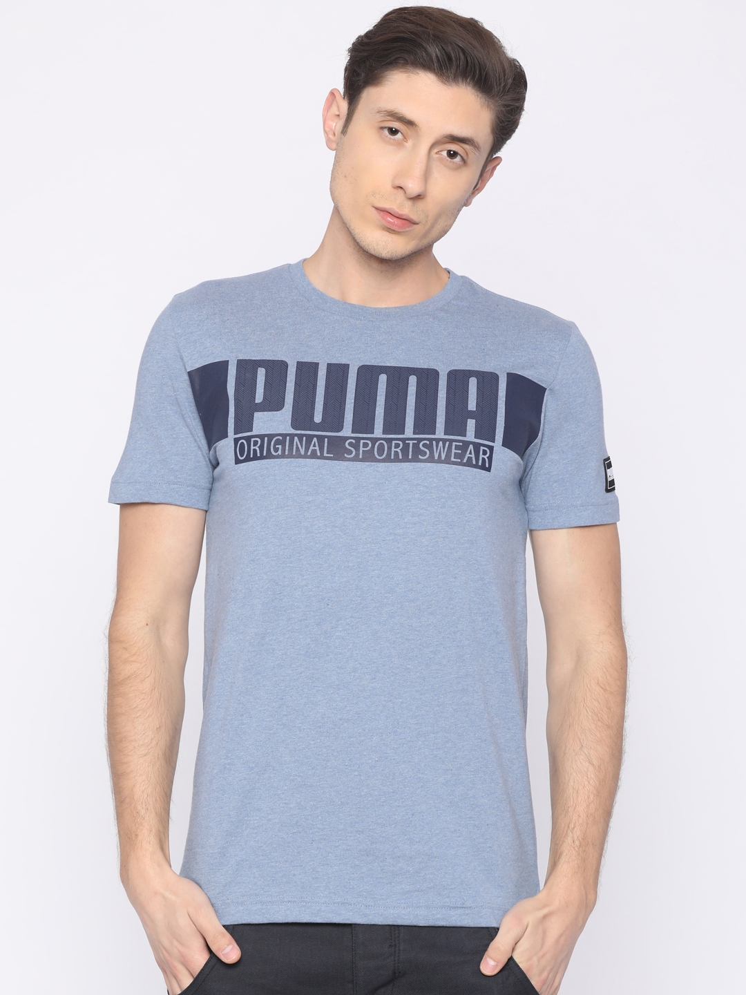 puma blue tshirt