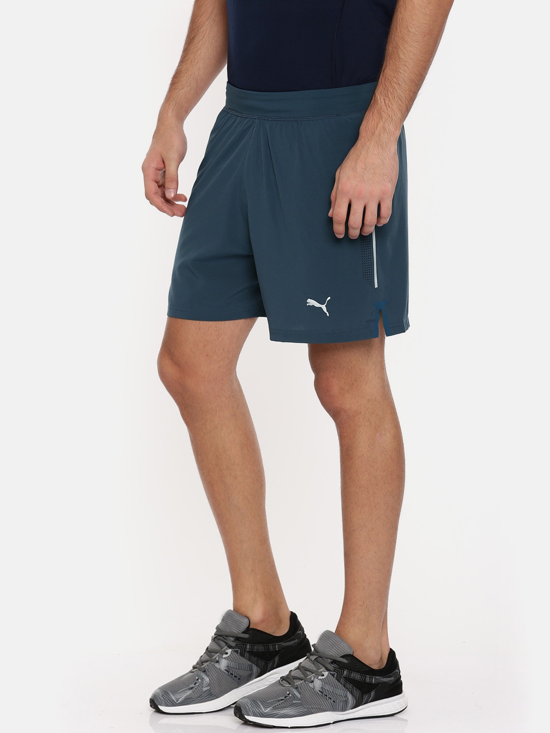 Buy Puma Men Blue PWRRUN 5 Shorts - Shorts for Men 2445912 | Myntra