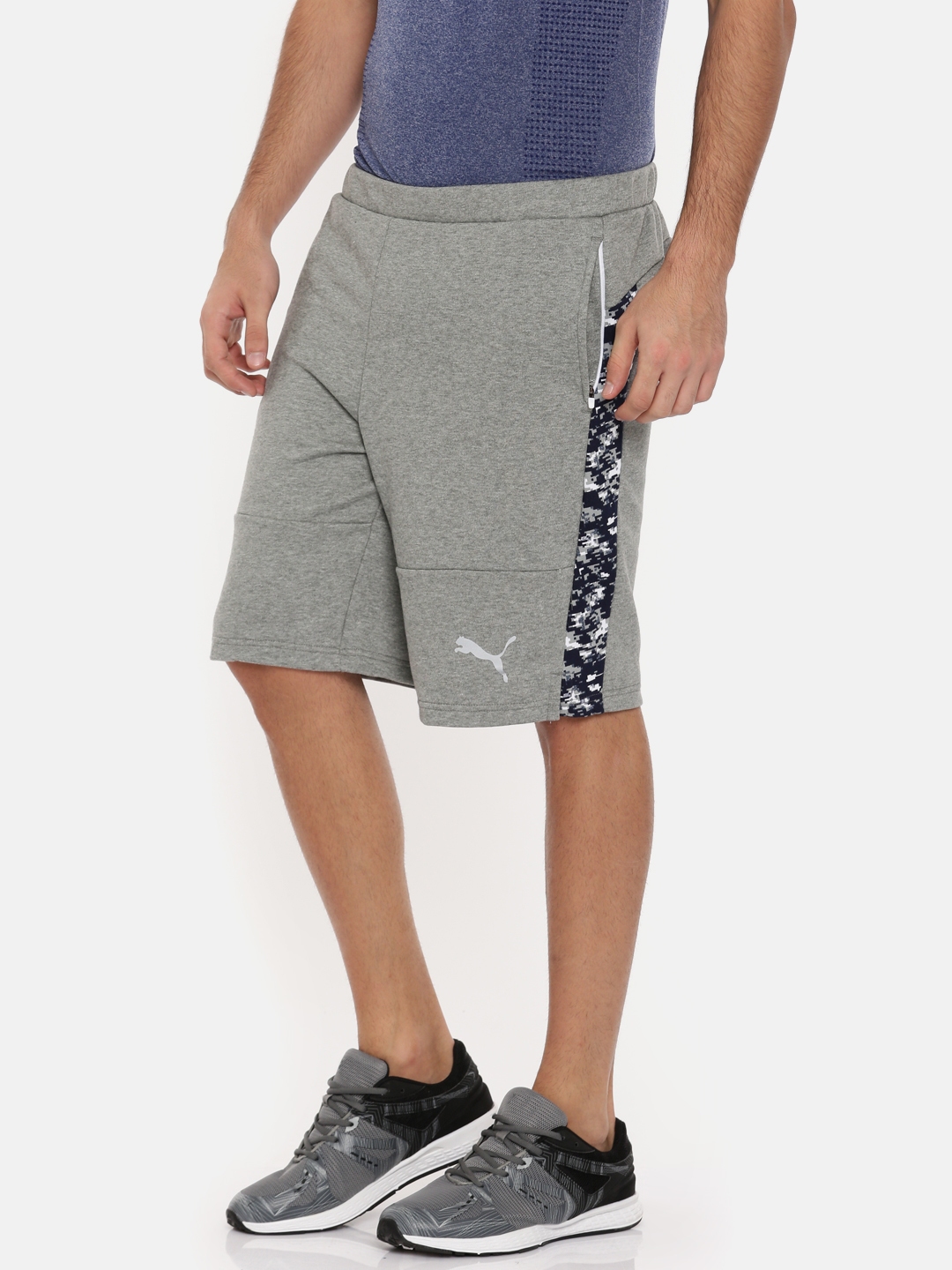 puma fleece shorts