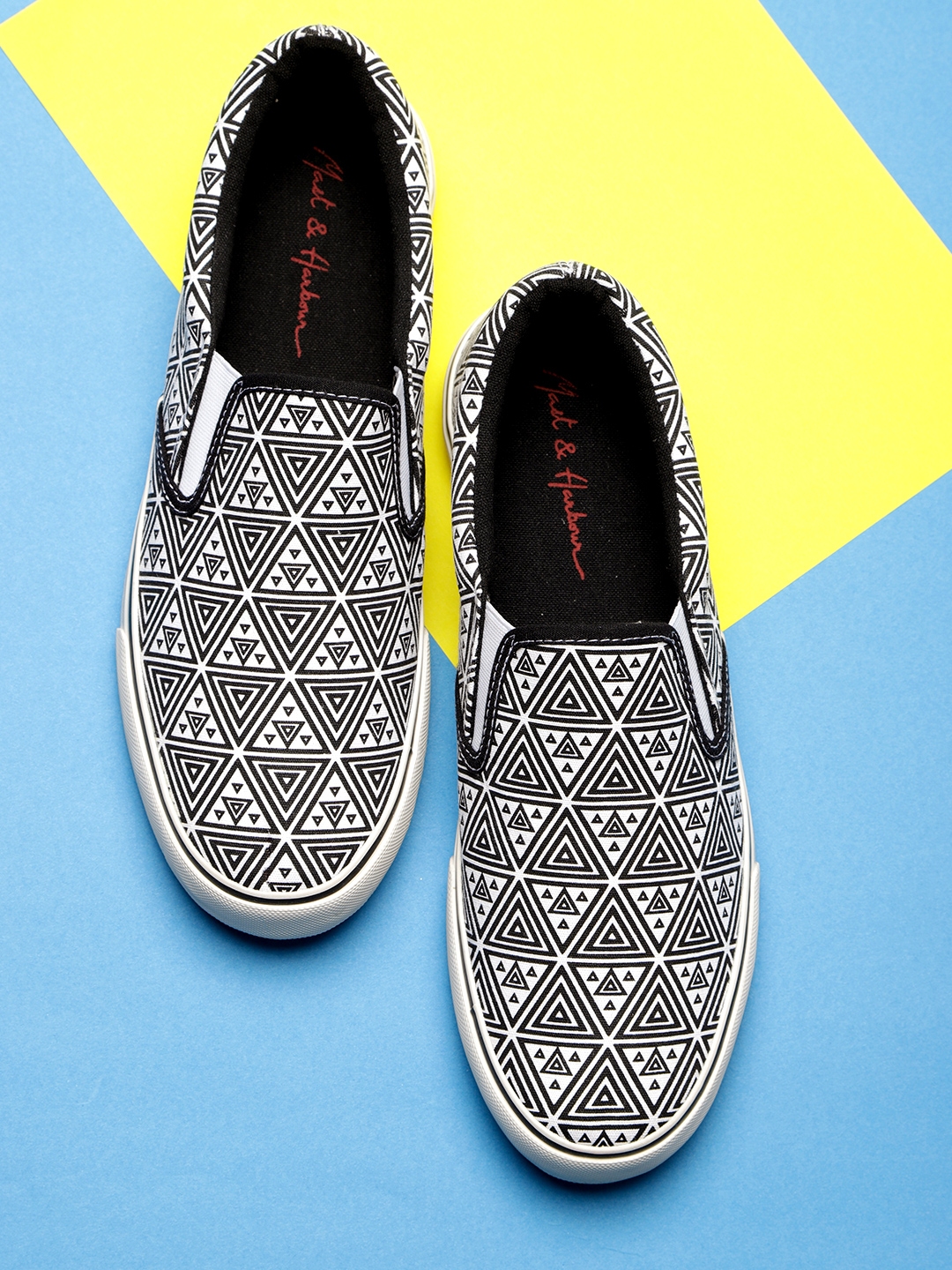 mast and harbour black sneakers