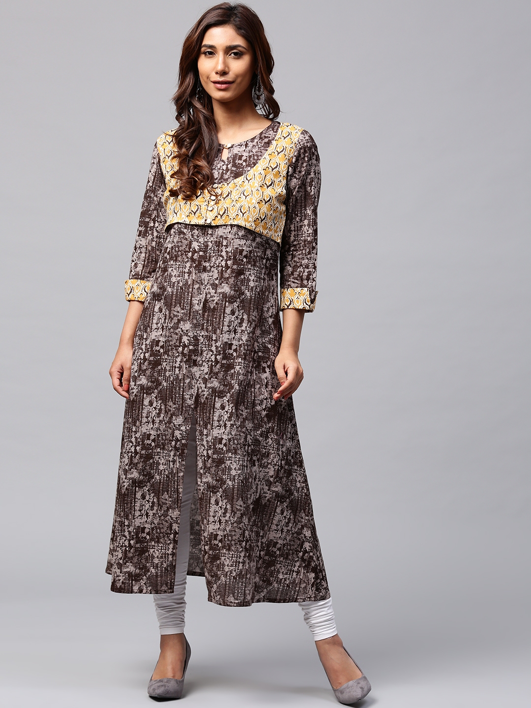 coffee brown kurti