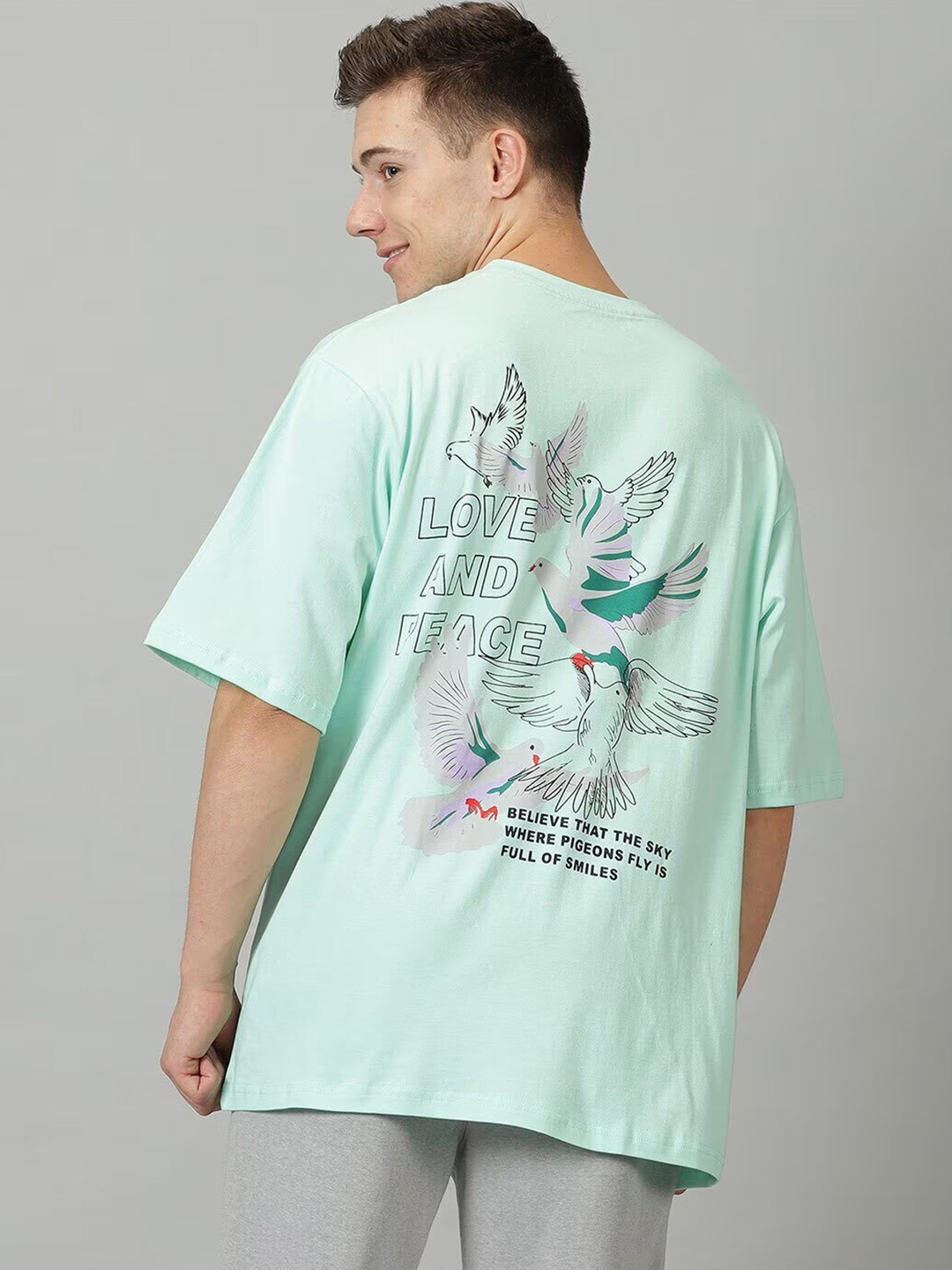 Heimish Plaid Drop Shoulder V-Neck T-Shirt