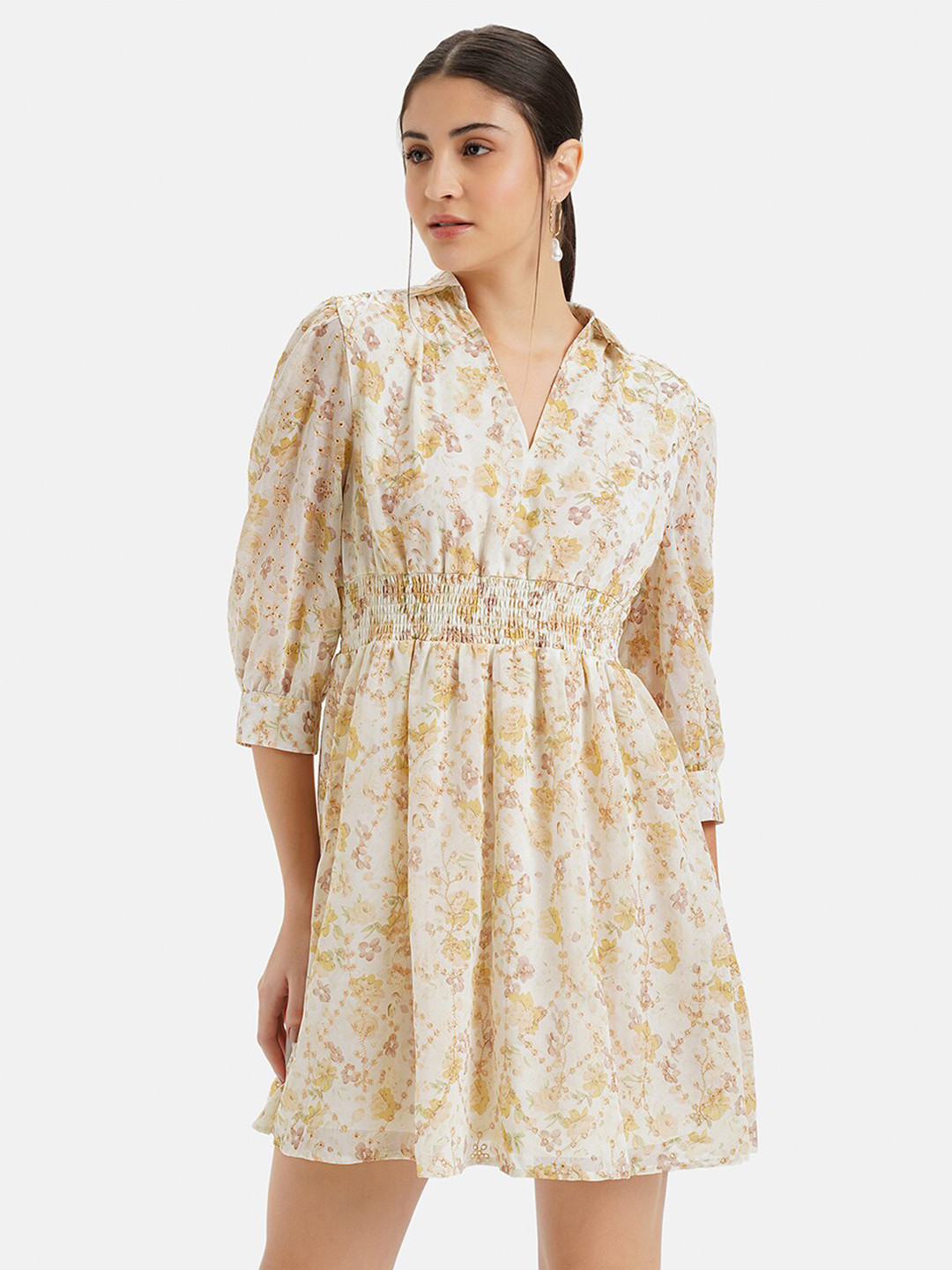 Buy Kazo Print A Line Mini Dress Dresses for Women 24486288 Myntra